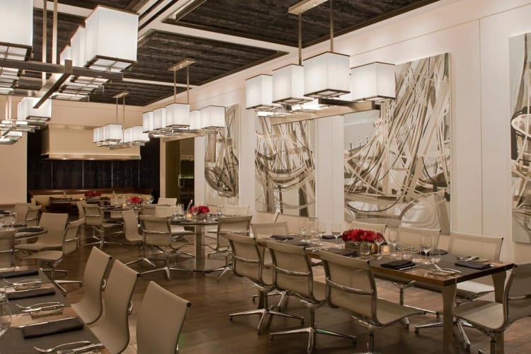 CUT private dining room